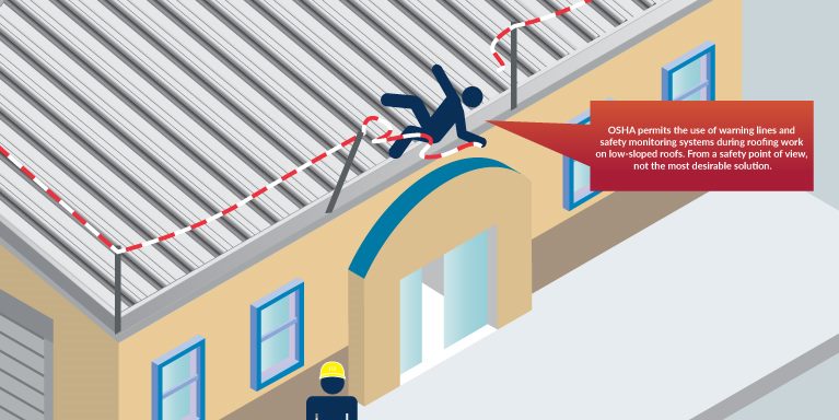 How to act when working on a roof - 5 safety tips