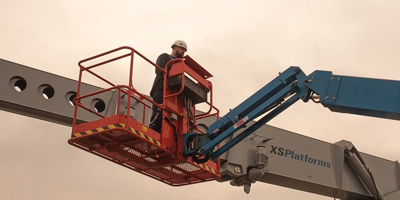 osha standard for a crane lift man basket