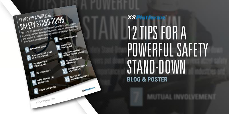 Tips for a powerful safety stand-down