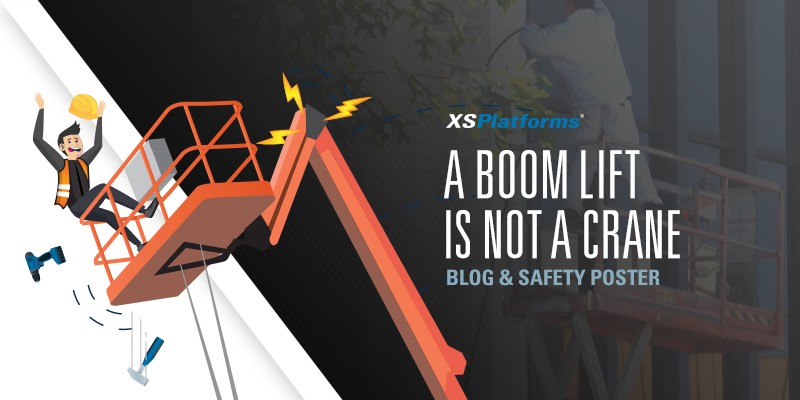 A boom lift is not a crane