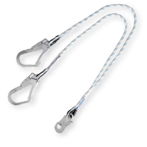 Restraint White Forked XL Lanyard